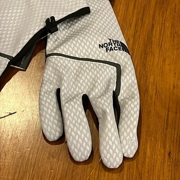 The North Face WindWall CloseFit Tricot Gloves grey new Women’s Size Medium - Picture 4 of 13
